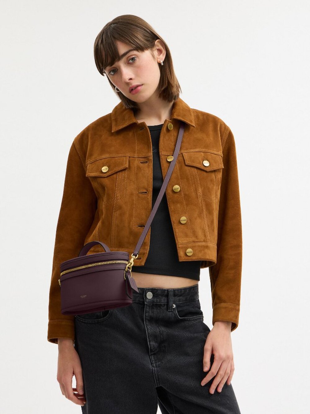 Coach Reissue Trail Bag - Black Currant - Picture 3 of 8